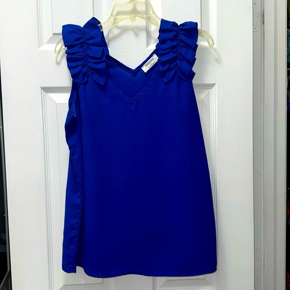 Royal Blue Shirt